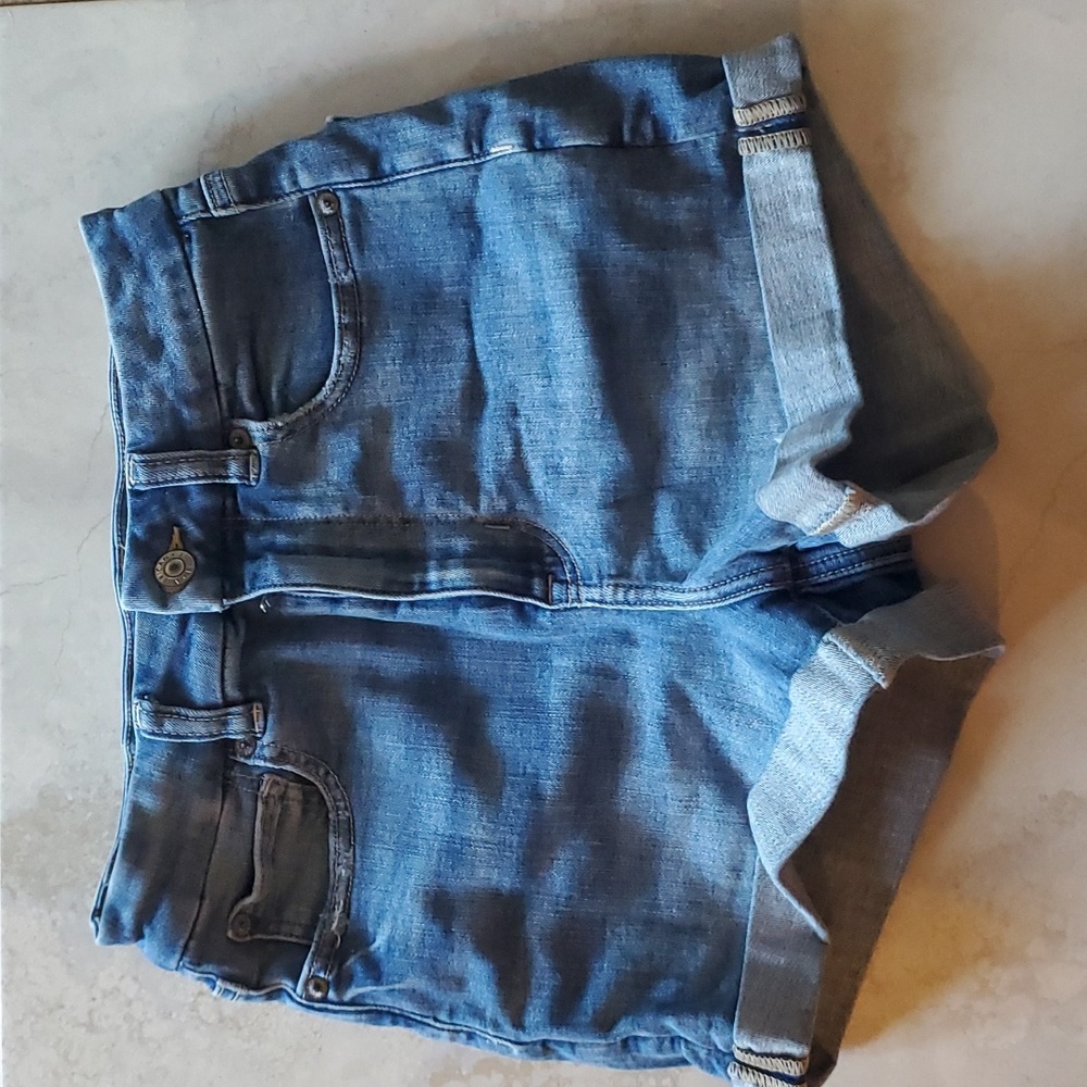 American Eagle Outfitters Blue Denim Jean Shorts